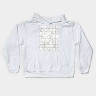 My Favorite Geometric Patterns No.1 - White Kids Hoodie